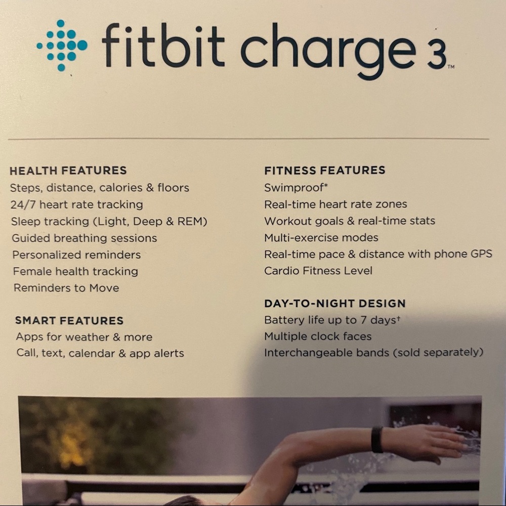 Fitbit Charge 3 - Picture 2 of 4
